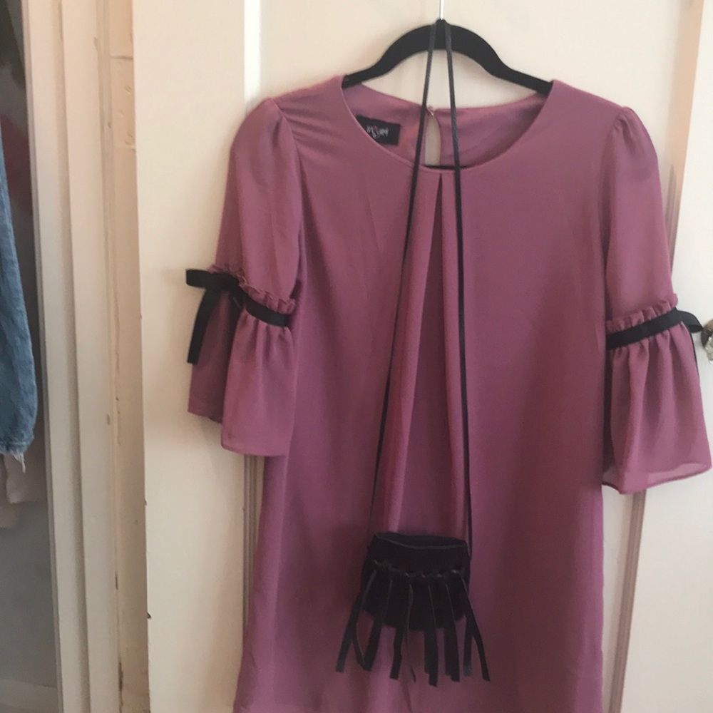 dress and little bag